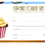 Free Cupcake Gift Certificate Template 1 Gift Certificate Template