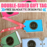 Free Double Sided Gift Tag Silhouette Design File Silhouette School