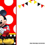 FREE Mickey Mouse Birthday Invitation Templates Latest Invitaciones