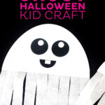 FREE Printable Ghost Halloween Craft Halloween Printables Free