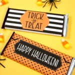 Free Printable Halloween Candy Bar Wrappers Happiness Is Homemade