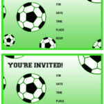 Free Printable Soccer Birthday Party Invitations Printable Treats