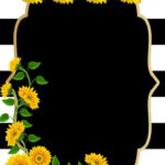 FREE Printable Sunflower Birthday Invitation Templates Sunflower