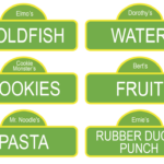 Free Sesame Street Printable Food Labels For Your Sesame Street Kid