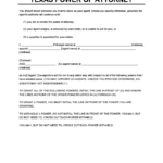 Free Texas Power Of Attorney Forms PDF Word Downloads