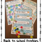 FREEBIES 3 Getting To Know You Board Games For Back To School By