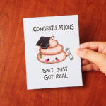 Funny Graduation Card Graduation Card Funny Cute Graduation