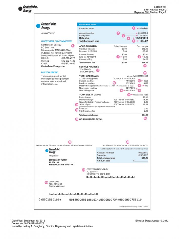 Get Our Sample Of Cable Bill Template Bill Template Business 