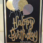 Glitter Rose Gold GlitterWallArt Birthday Cards Birthday Cards For