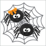 Halloween Spiders Free For Deluxe And Basic Members Knutselen