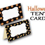 Halloween Tent Cards Halloween Party Name Cards Party Place Cards
