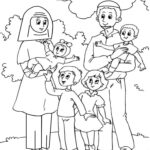 Happy Family Coloring Page At GetColorings Free Printable