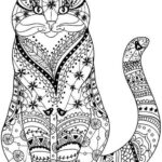 Image Result For Cat Mandala Coloring Pages Animal Coloring Pages