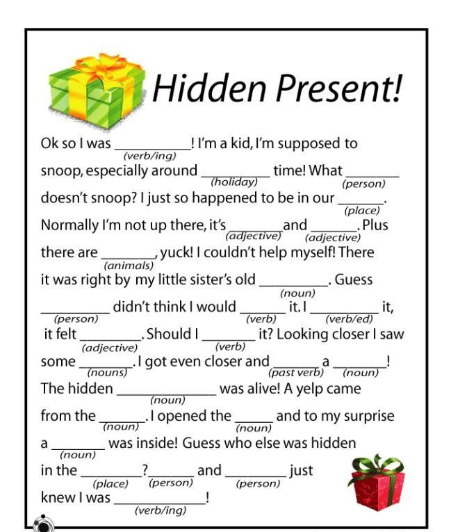 Image Result For Free Printable Christmas Games For Adults Printable 