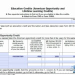Learn How To Fill The Form 8863 Education Credits YouTube