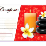 Massage Gift Certificate Template Free Download 1 TEMPLATES EXAMPLE