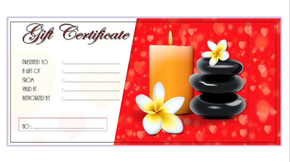 Massage Gift Certificate Template Free Download 1 TEMPLATES EXAMPLE 