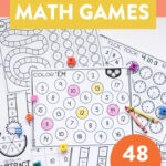 Math Games For 1st Grade Print Play LEARN Math Games Math Play Math