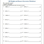 Measuring Weights 5th Grade Printable Worksheets EduMonitor