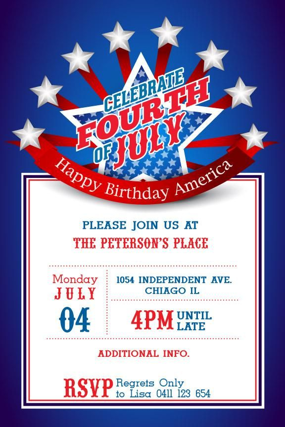 Pin On 4th Of July Free Printables