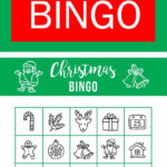 Printable Christmas BINGO Holiday Games For Kids