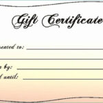 Printable Massage Gift Certificates Exclusive Gift Card Template Printa