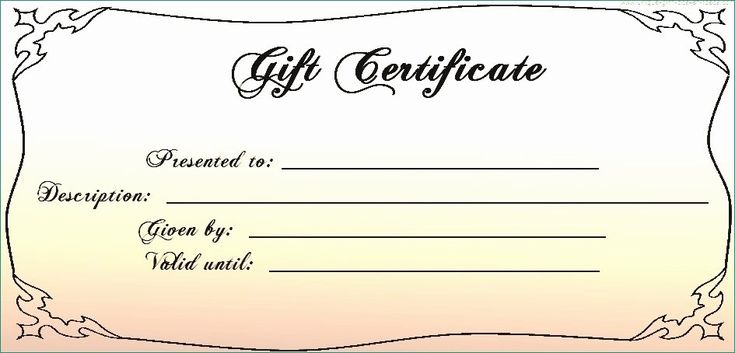 Printable Massage Gift Certificates Exclusive Gift Card Template Printa 