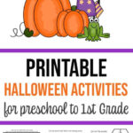 Printable Spooky Fun Learning Packet For Halloween Kids Learning