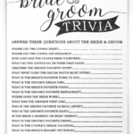 Printable Wedding Trivia Questions Trivia Printable