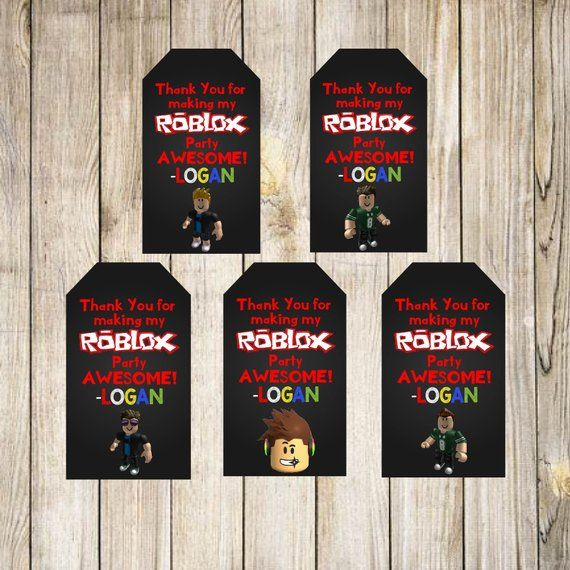 Roblox Thank You Tags Check Out My Matching Invitations Here Https 