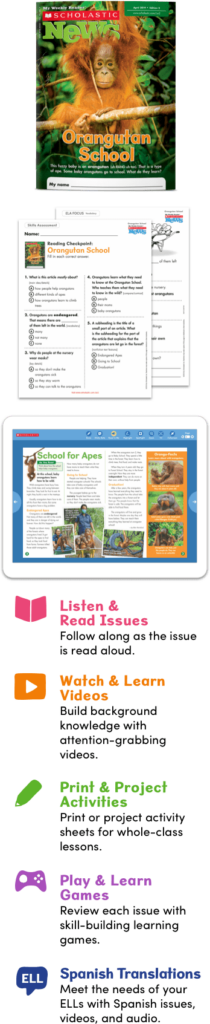 Scholastic News Edition 2 Weekly Nonfiction Magazine For Grade 2 