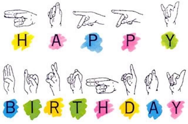 Sign Language Alphabet Sign Language For Kids Sign Language Happy 