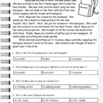 Simple Reading Comprehension Lesson Plan 6Th Grade Worksheets For All