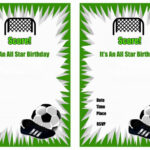 Soccer Birthday Invitations Birthday Printable Soccer Birthday