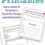 Start The School Year Off Right With These Free Room Parent Printables