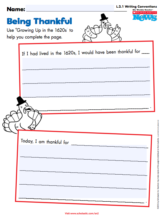 Scholastic News Grade 2 Printables