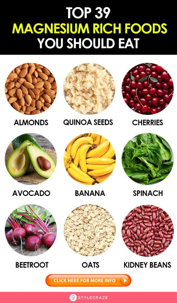 Top 39 Magnesium Rich Foods You Should Include In Your Diet Magnesium 
