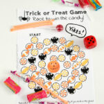 Trick Or Treat Free Printable Game For Kids To Play With Real Candy