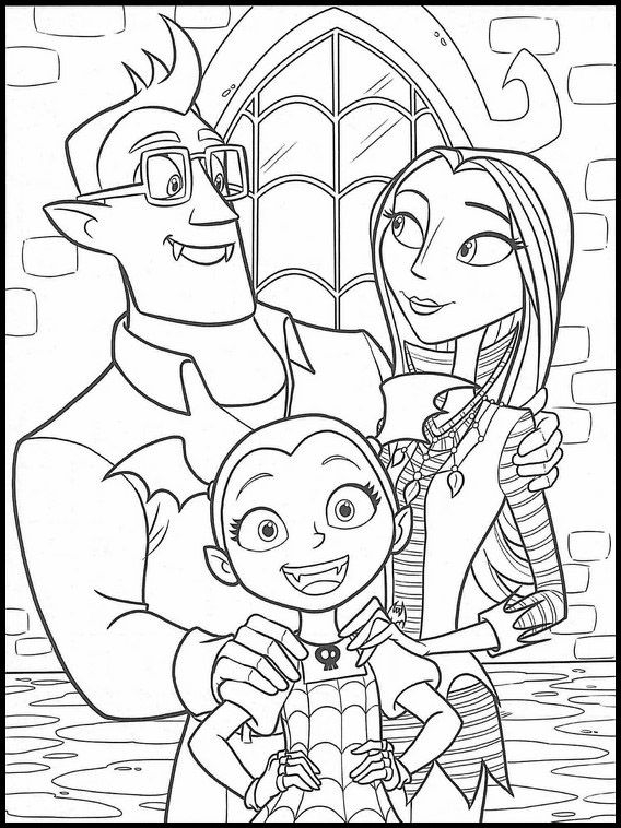 Vampirina Printable Coloring Book 20 Halloween Coloring Pages 