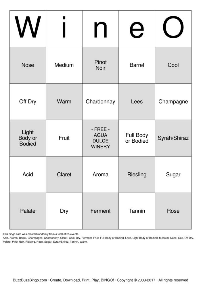 WineO Bingo Bingo Cards To Download Print And Customize 