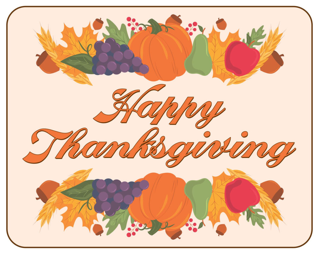 10 Best Happy Thanksgiving Printable Signs Printablee