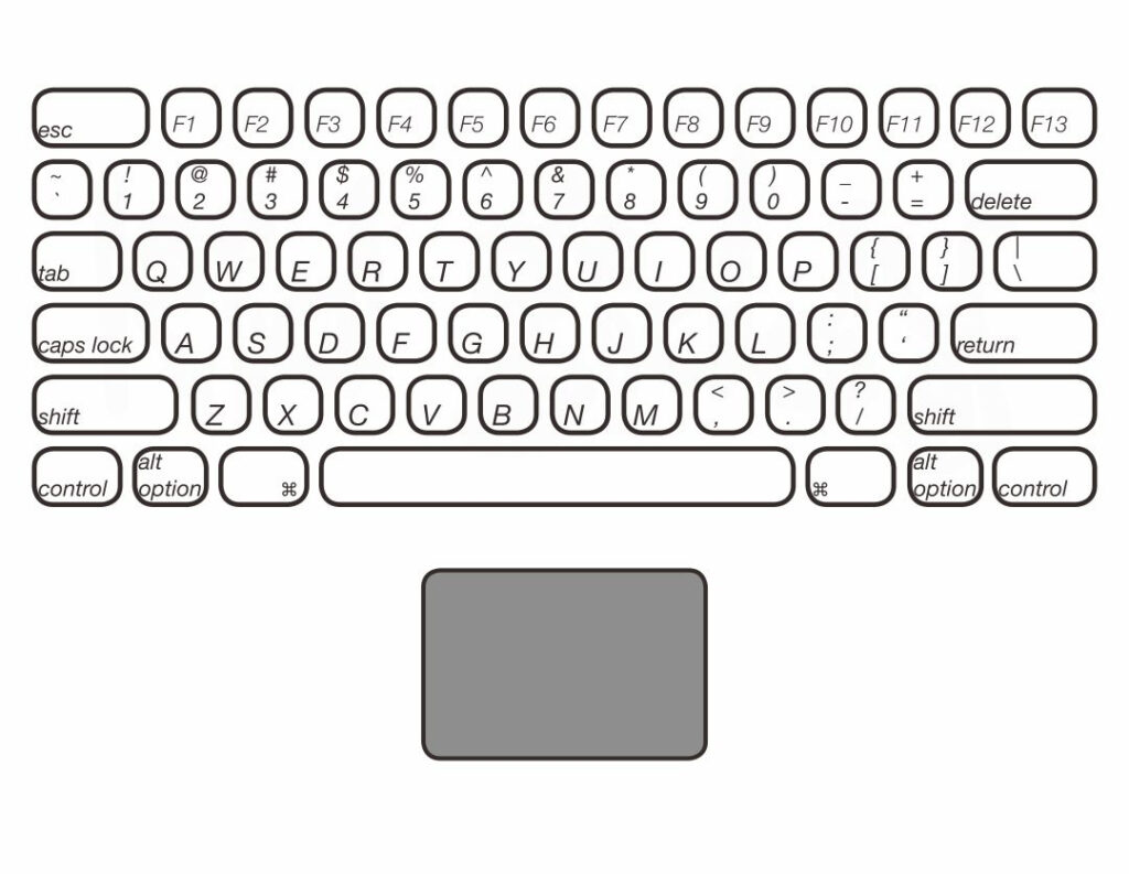 10 Best Printable Laptop Keyboard Printablee