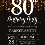 100th Birthday Invitations Party Invite Template Birthday Party