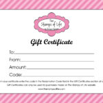 12 Free Gift Certificate Templates Examples Word Excel Formats