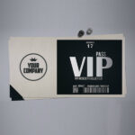 17 Best VIP Ticket Templates Illustrator Pages Publisher Word
