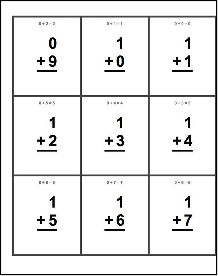 18 First Grade Math Flash Cards Printable Math Flash Cards 1st Grade 