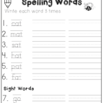 1st Grade Spelling Assessments Word Lists EDITABLE year Long Bundle