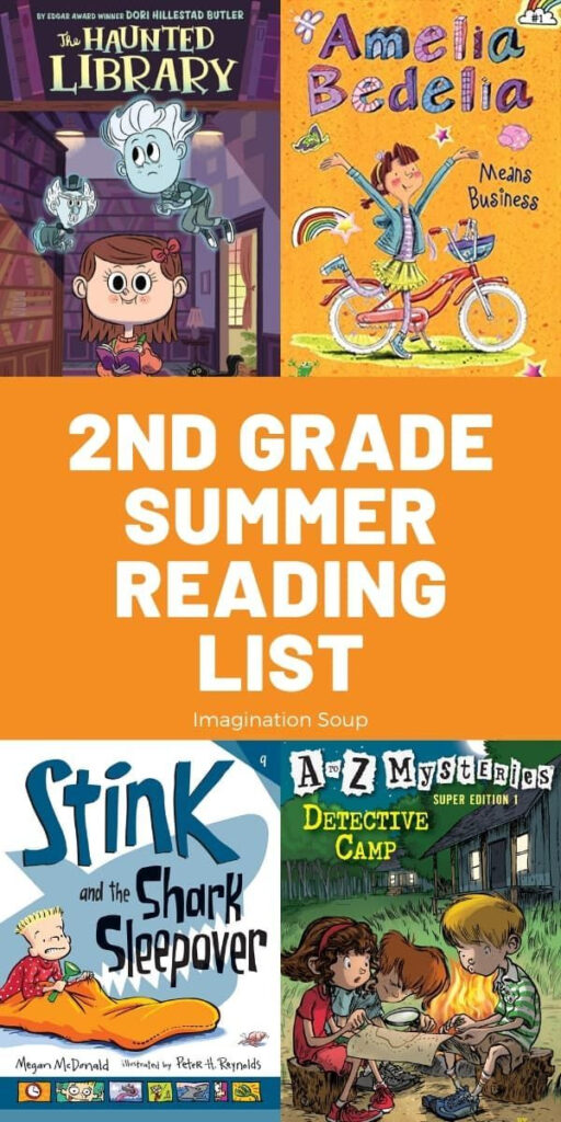 2nd Grade Summer Reading List Ages 7 8 Second Grade Books Kids 