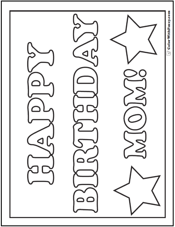 45 Mothers Day Coloring Pages Printable Digital PDF Downloads