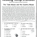 4Th Grade Reading Comprehension Worksheets Pdf For Print Db excel